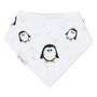 Dotty Fish Penguin Soft Leather Baby Shoes With Barefoot Soles, thumbnail 9 of 11