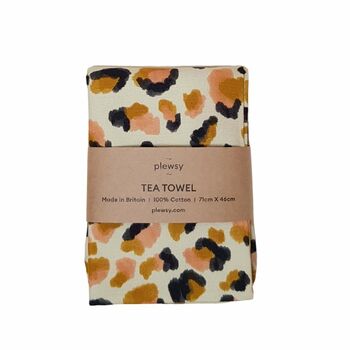 Leopard Tea Towel And Oven Gloves Bundle, 4 of 5