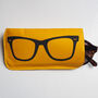 Hand Printed Soft Leather Sunglasses Case, thumbnail 8 of 10
