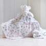 Personalised Unicorn Comforter And Blanket Set, thumbnail 3 of 7