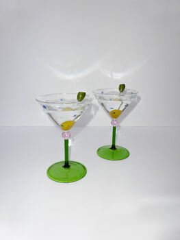 Olive Garden Martini Glass, 3 of 6