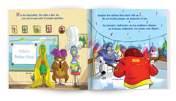 Personalised Children's Book, Abc What I Can Be, 7 of 11