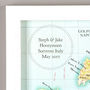 Sorrento, Positano, Amalfi Hand Drawn Map Print, thumbnail 3 of 7