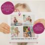 Personalised Photo Collage Mum Birthday Card, thumbnail 2 of 6