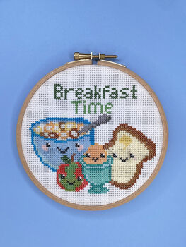 Breakfast Time Cross Stitch, 7 of 9