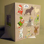 'A Frenchie Christmas' Greetings Card, thumbnail 2 of 6