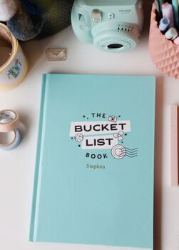 Personalised Travel Journal: Foil Text, Wedding Photo Album, 10 of 10