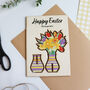 Pop Out Wooden Spring Flowers Card, thumbnail 2 of 12