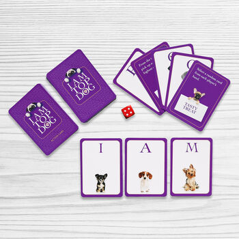 I Am Top Dog ~ Gift For Dog Lovers Of All Ages / Game About Dogs / Present From The Dog / Fun Game For Christmas Eve Box, 2 of 8