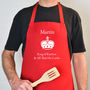 Personalised 'Queen/King of Kitchen' Apron, thumbnail 3 of 8