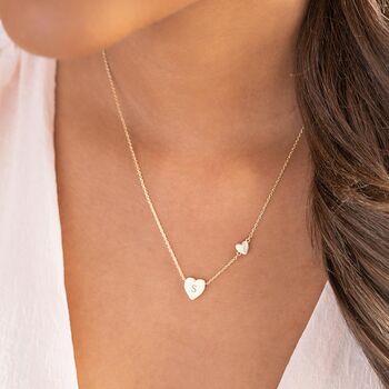 My Lucky Heart Personalised Initial Necklace, 3 of 10