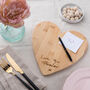 Personalised Handwriting Heart Chopping Board, thumbnail 1 of 3