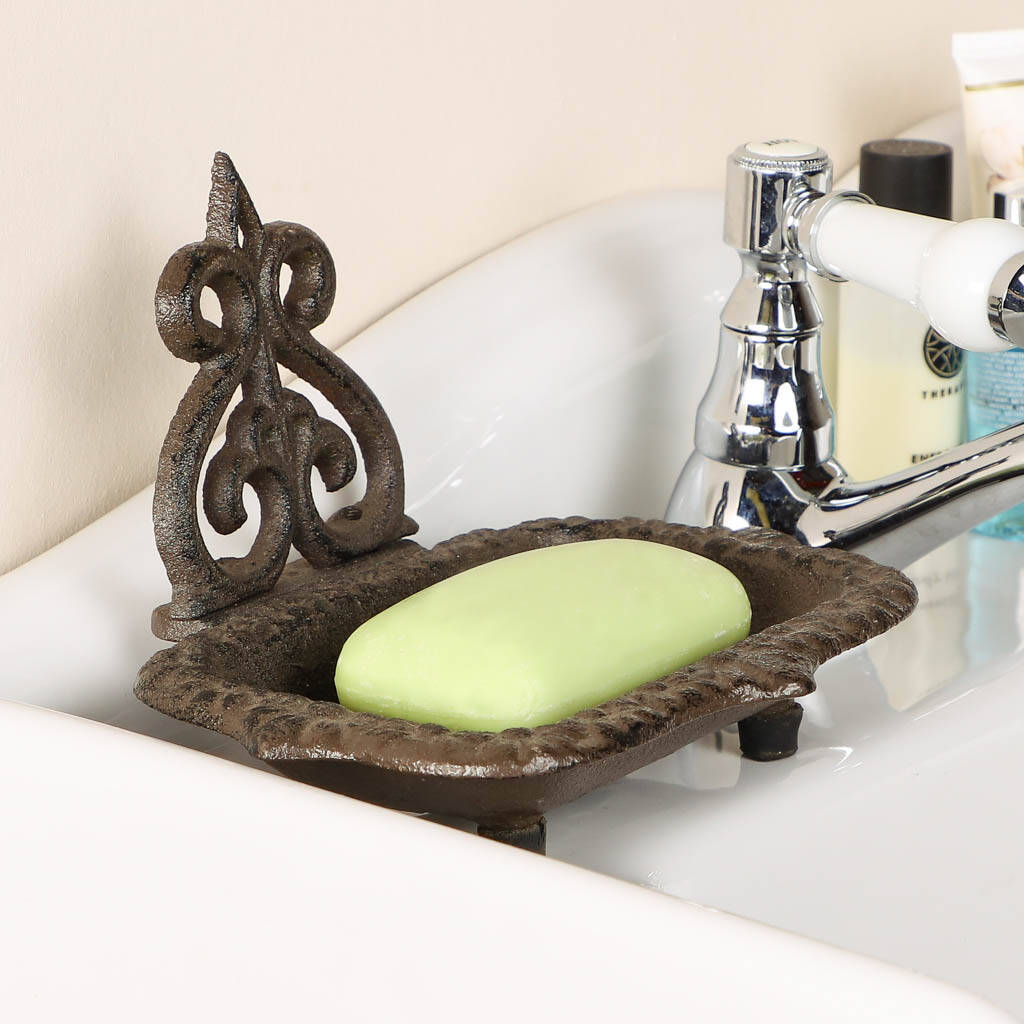 Traditional Cast Iron Soap Dish By Dibor