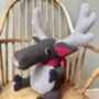 Reindeer Soft Toy Large And Personalised, thumbnail 7 of 10