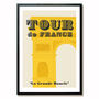 Tour De France Grand Tour Cycling Art Print, thumbnail 5 of 10