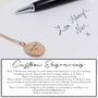 Personalised 18ct Gold Plated Tree Of Life Locket, thumbnail 8 of 9