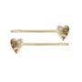 Set Of Two Heart Hair Slides, thumbnail 2 of 4