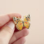 Butterfly Enamel Pin Badge, thumbnail 1 of 5