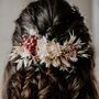 Wren Boho Dried Flower Bridal Wedding Headpiece, thumbnail 1 of 3