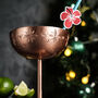 Handcrafted Copper Cocktail Goblet, thumbnail 6 of 8