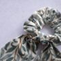 William Morris Bow Scarf Scrunchie In Willow Print, thumbnail 7 of 7