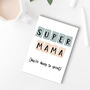 Super Mama Card, thumbnail 1 of 3