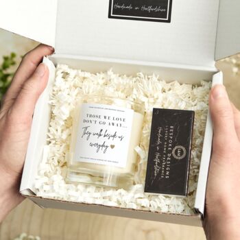 Memorial Gift, Those We Love Don't Go Away Candle, 3 of 8