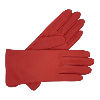 Eve. Women's Silk Lined Leather Gloves, 9 of 12