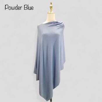 All Season Comfort Wool Blend Poncho, 3 of 9