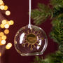 Personalised Lockdown Bug Glass Dome Bauble, thumbnail 4 of 4