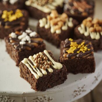 Festive Chocolate Truffle Cakes Gifting Box, 3 of 3