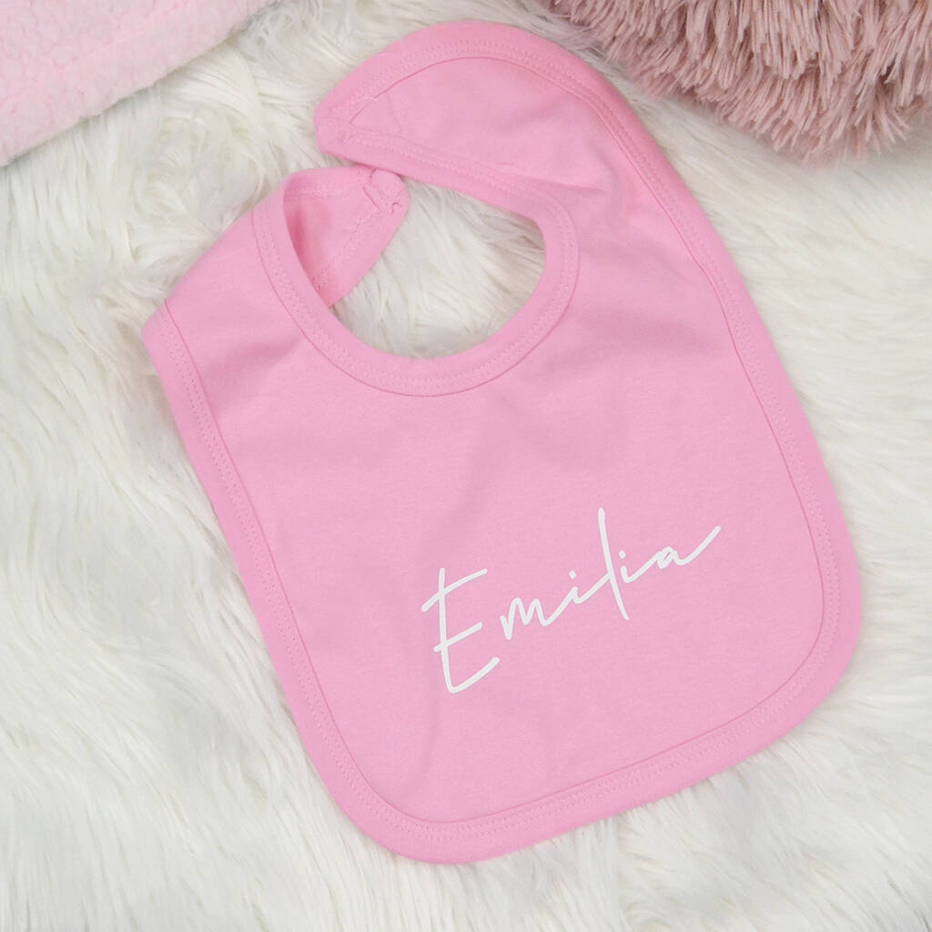 Personalised Letterbox Gift Set For New Born Baby Girl By 1st Birthday