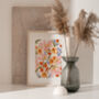 Brushstroke Floral Illustration Print, thumbnail 4 of 5