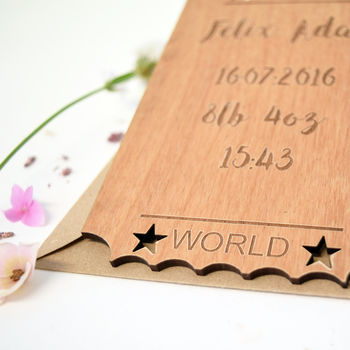 Personalised New Baby Gift Card, 3 of 12