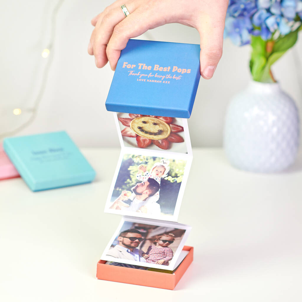 Personalised Pop Out Photo Album in Box 