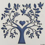 Personalised Paper Cut Tree With Doves, thumbnail 4 of 5