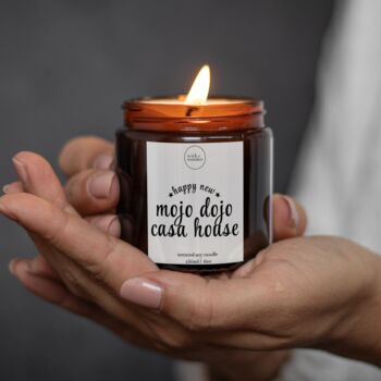 Happy New Home Candle Gift, Mojo Dojo Casa House, 2 of 12