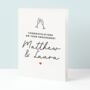 Persoanlised Engagement Congratulations Card, thumbnail 1 of 5