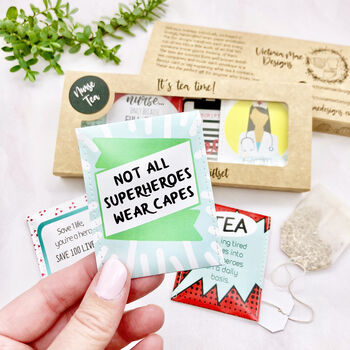 Nurse Gift: Tea Gift Set For Nurses, 2 of 12