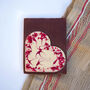 Hand Crafted Heart Chunky Chocolate Bar In Ruby Book, thumbnail 3 of 8