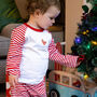 Personalised 'Christmas Robin' Pyjama Set, thumbnail 3 of 3