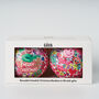 Duo Of Baubles In Swedish Design Filled With Swedish Chocolate, thumbnail 12 of 12