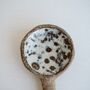 Handmade Pottery Brown/ Cream Textural Spoon, thumbnail 3 of 8