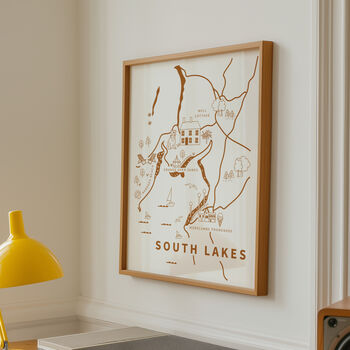 Personalised Our Favourite Places/Map Poster, 10 of 12