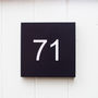 Steel House Number Plate, thumbnail 6 of 12