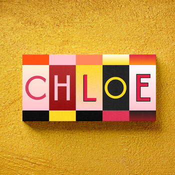Name Sign Personalised Print Gift, 6 of 11