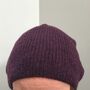 Ladies Knitted Winter Slouch Hat, thumbnail 9 of 10