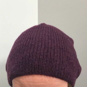 Ladies Knitted Winter Slouch Hat, 9 of 10