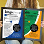 Personalised 90th Birthday Gift Birth Year Print For Football Fans, thumbnail 5 of 11
