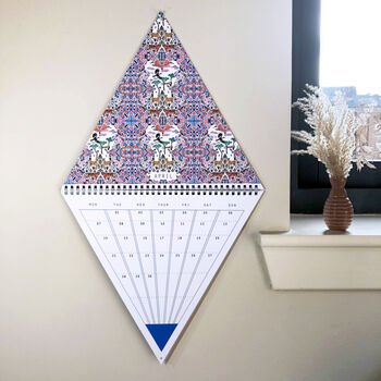 2025 Illustrated Triangle Wall Calendar, 6 of 10